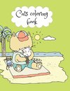 Cats coloring book