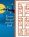 Korean Hangul practice book
