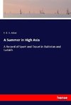 A Summer in High Asia