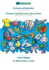Euskara artikuluekin - français canadien avec des articles, irudi hiztegia, BW