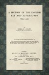 A History of the English Bar and Attornatus to 1450 [1929]