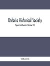 Ontario Historical Society; Papers And Records (Volume Vii)