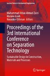 Proceedings of the 3rd International Conference on Separation Technology