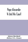 Pope Alexander Vi And His Court