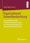 Organisationale Umweltbeobachtung