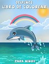 Delfines libro de colorear para niños
