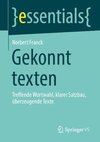 Gekonnt texten