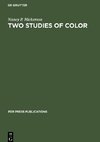 Two Studies of Color