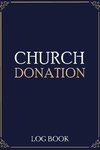 Church Donation Log Book