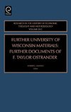 Further University of Wisconsin Materials