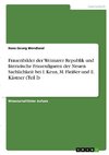 Frauenbilder der Weimarer Republik und literarische Frauenfiguren der Neuen Sachlichkeit bei I. Keun, M. Fleißer und E. Kästner (Teil I)