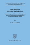 Due Diligence bei M&A-Transaktionen
