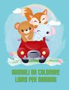 Animali da colorare libro per bambini
