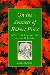Maxson, H:  On the Sonnets of Robert Frost