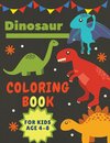 Dinosaur Coloring Book for Kids Age 4-8