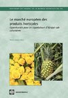 Le marche europeen des produits horticoles
