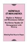Medievalia et Humanistica No. 31