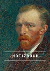 Notizbuch klein A5 Blanko - Notizheft 44 Seiten 90g/m² - Softcover Vincent van Gogh 