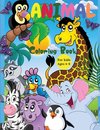 Animal Coloring Book For Kids Ages 4-8