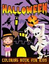 Halloween Coloring Book For Toddlers