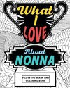 What I Love About Nonna Coloring Book