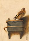 Notizbuch schön gestaltet mit Leseband - A5 Hardcover blanko - Carel Fabritius 
