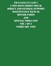 TM 9-2320-272-24P-1 5 Ton M939 Series Truck Direct and General Support  Maintenance Manual Repair Parts and Special Tools List Vol 1 of 2 February 1999