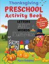 Thanksgiving Preschool Activity Book