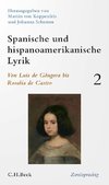 Spanische und lateinamerikanische Lyrik  Bd. 2: Von Luis de Góngora bis Rosalía de Castro
