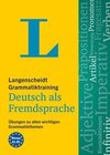 Langenscheidt Grammatiktraining Deutsch als Fremdsprache
