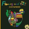 Flowers and Cats Coloring Book