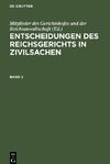 Entscheidungen des Reichsgerichts in Zivilsachen, Band 2, Entscheidungen des Reichsgerichts in Zivilsachen Band 2