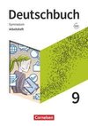 Deutschbuch Gymnasium 9. Schuljahr. Zu den Ausgaben Allgemeine Ausgabe, Niedersachsen - Arbeitsheft mit Lösungen