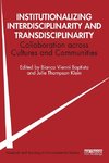 Institutionalizing Interdisciplinarity and Transdisciplinarity