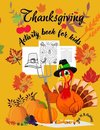 Thanksgiving activity book for kids