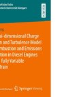 A Quasi-dimensional Charge Motion and Turbulence Model for Combustion and Emissions Prediction in Diesel Engines with a fully Variable Valve Train