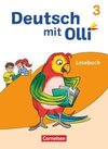 Deutsch mit Olli Lesen 2-4 3. Schuljahr. Lesebuch mit Lesetagebuch