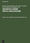 Heinrich Heine Säkularausgabe, Band 1, Teil 1, Gedichte 1812-1827. Kommentar, Teil 1