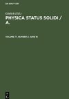 Physica status solidi / A., Volume 77, Number 2, June 16