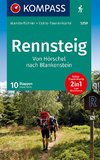 KOMPASS Wanderführer 5259 Rennsteig, 10 Etappen