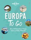 LONELY PLANET Bildband Europa to go