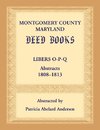 Montgomery County, Maryland Deed Books