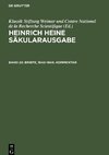 Heinrich Heine Säkularausgabe, Band 22, Briefe, 1842-1849. Kommentar