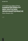 Handwörterbuch der deutschen Gegenwartssprache, L - Z