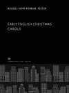 Early English Christmas Carols