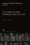The Diary of Gino Speranza Italy, 1915-1919