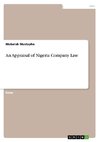 An Appraisal of Nigeria Company Law