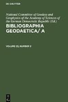 Bibliographia Geodaetica/ A, Volume 23, Number 3, Bibliographia Geodaetica/ A Volume 23, Number 3