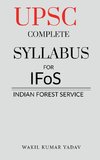 UPSC COMPLETE SYLLABUS FOR IFoS