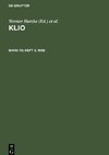 Klio, Band 70, Heft 2, Klio (1988)